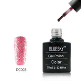 Bluesky DC3 Pink Sparks UV/LED Gel Nail Soak Off Polish 10ml