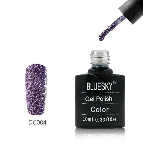 Bluesky DC4 Purple Diamond UV/LED Gel Nail Soak Off Polish 10ml