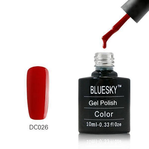 Bluesky DC26 Festive Red UV/LED Gel Nail Soak Off Polish 10ml