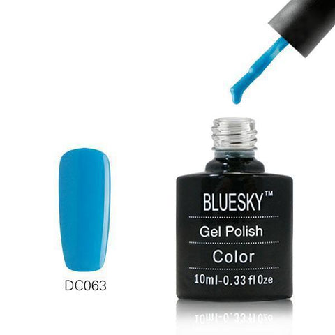 Bluesky DC63 Blue Danube UV/LED Gel Nail Soak Off Polish 10ml