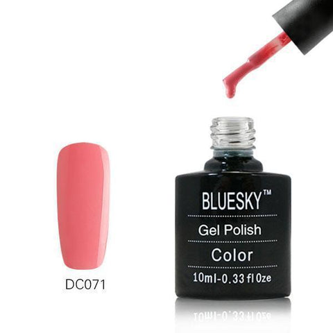 Bluesky DC71 Pink Salmon UV/LED Gel Nail Soak Off Polish 10ml