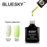 Bluesky Pastel 10 UV/LED Gel Nail Soak Off Polish 10ml