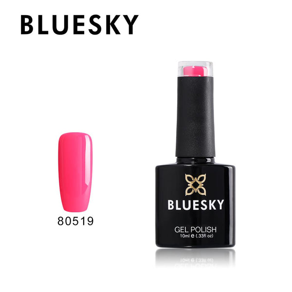 Bluesky Gel Polish 80519 Hot Pop Pink