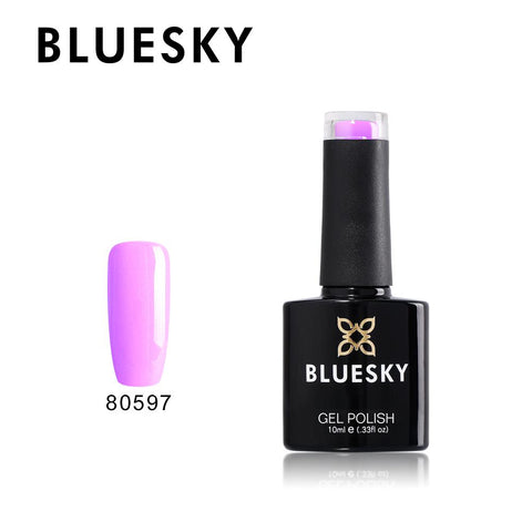 Bluesky 80597 Beckoning Begonia UV/LED Soak Off Gel Nail Polish 10ml