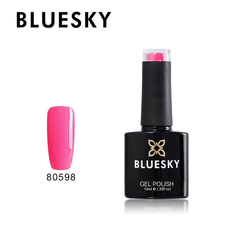 Bluesky 80598 Hot Pop Pink UV/LED Soak Off Gel Nail Polish 10ml