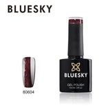 Bluesky 80604 Poison Plum UV/LED Soak Off Gel Nail Polish 10ml