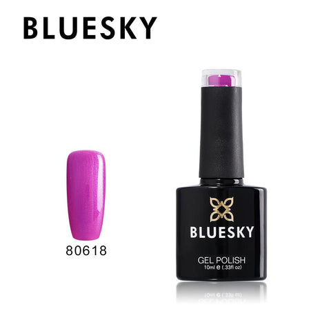 Bluesky 80618 Magenta Mischief UV/LED Soak Off Gel Nail Polish 10ml