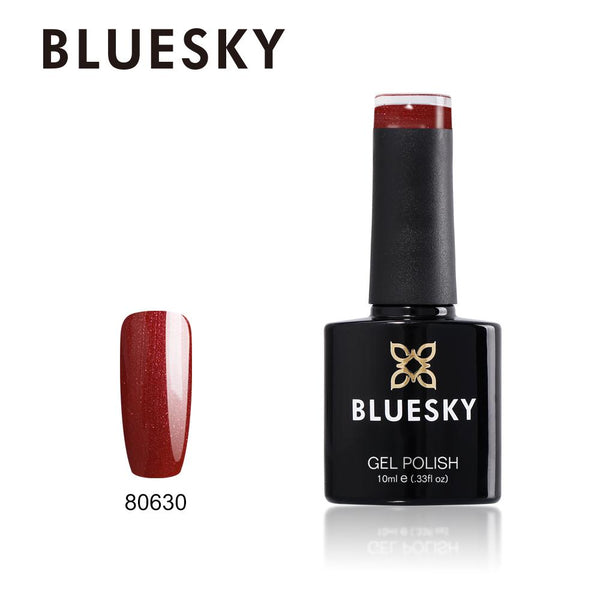 Bluesky 80630 Hand Fired UV/LED Soak Off Gel Nail Polish 10ml