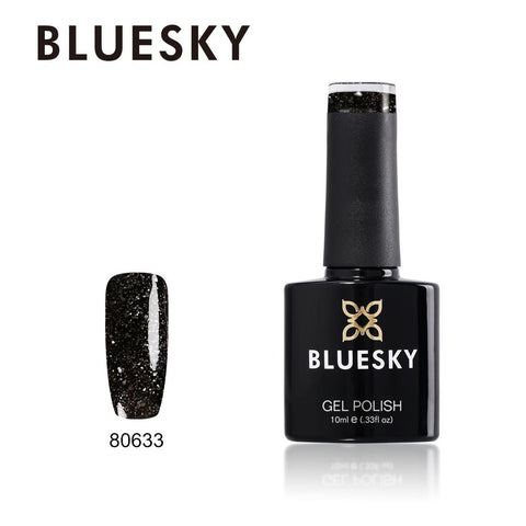 Bluesky 80633 Dark Diamonds UV/LED Soak Off Gel Nail Polish 10ml