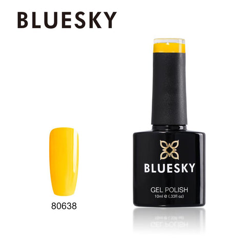 Bluesky 80638 Banana Clips UV/LED Soak Off Gel Nail Polish 10ml
