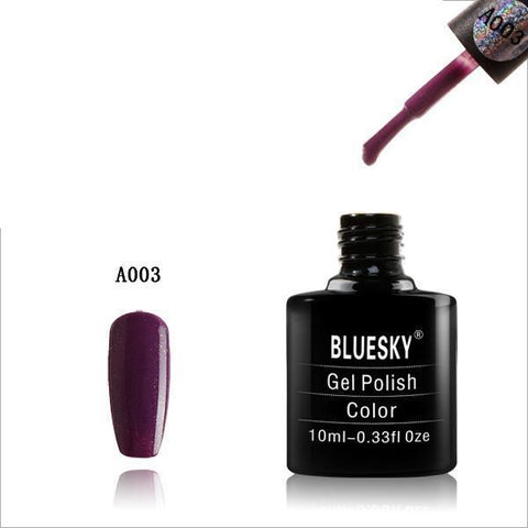 Bluesky A03 Lilac Plum Shine UV/LED Soak Off Gel Nail Polish 10ml