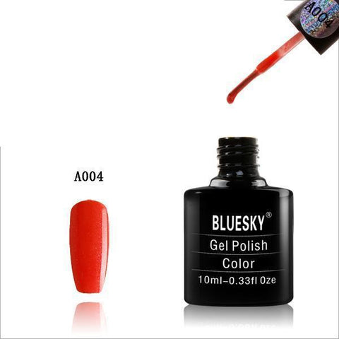 Bluesky A04 Orange Shine UV/LED Soak Off Gel Nail Polish 10ml