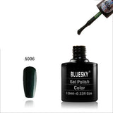 Bluesky A06 Moss Green UV/LED Soak Off Gel Nail Polish 10ml