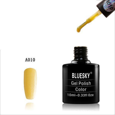 Bluesky A10 Sunflower Shimmer UV/LED Soak Off Gel Nail Polish 10ml