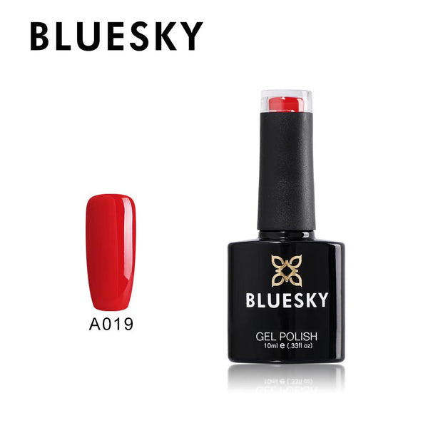 Bluesky A19 Red Pastel UV/LED Soak Off Gel Nail Polish 10ml