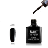 Bluesky A21 Black UV/LED Soak Off Gel Nail Polish 10ml