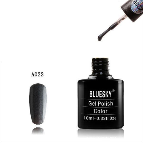 Bluesky A22 Shiny Asphalt UV/LED Soak Off Gel Nail Polish 10ml