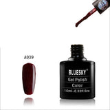 Bluesky A39 Ox Blood Red UV/LED Soak Off Gel Nail Polish 10ml