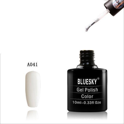 Bluesky A41 Block White UV/LED Soak Off Gel Nail Polish 10ml