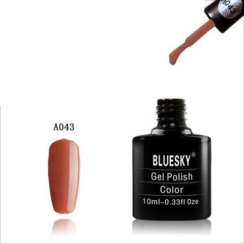 Bluesky A43 Light Brown UV/LED Soak Off Gel Nail Polish 10ml