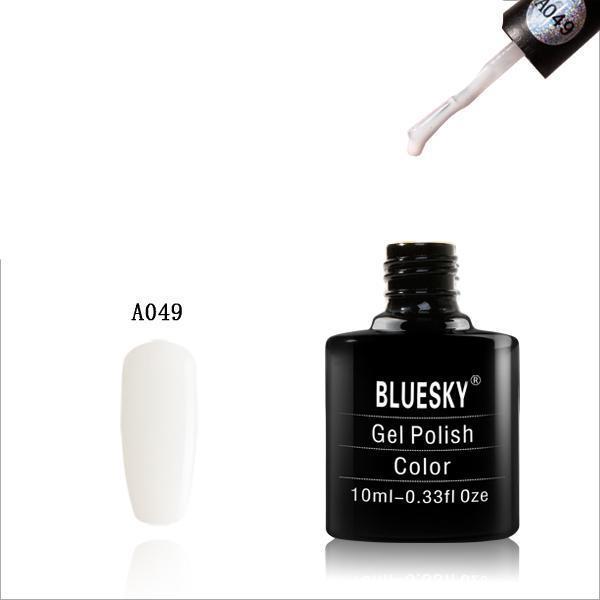 Bluesky A49 White UV/LED Soak Off Gel Nail Polish 10ml