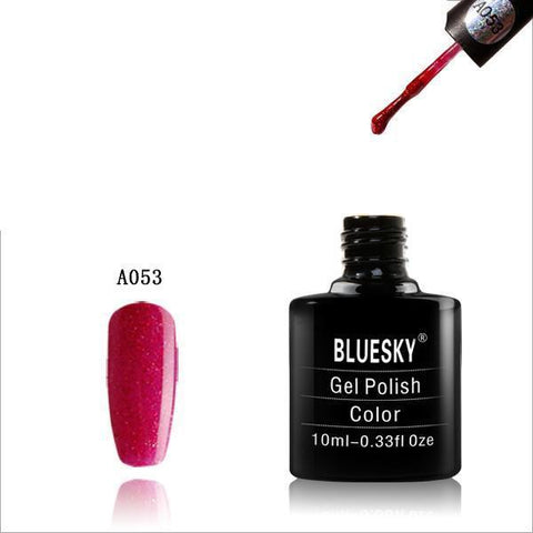 Bluesky A53 Red Star UV/LED Soak Off Gel Nail Polish 10ml