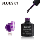 Bluesky Blossom BM3 Violet UV/LED Soak Off Gel Nail Polish 10ml