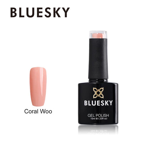 Bluesky Coral Woo UV/LED Soak Off Gel Nail Polish 10ml