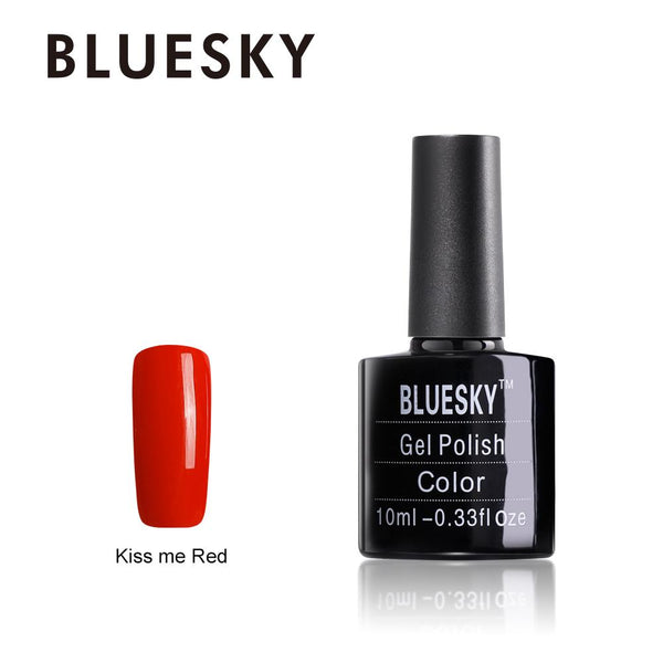 Bluesky Kiss Me Red UV/LED Soak Off Gel Nail Polish 10ml