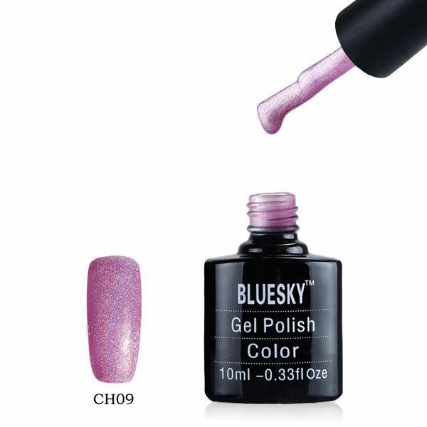 Bluesky CH9 HOLOGRAPHIC GLITTER UV/LED Gel Nail Soak Off Polish 10ml