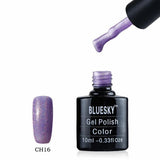 Bluesky CH16 HOLOGRAPHIC GLITTER UV/LED Gel Nail Soak Off Polish 10ml