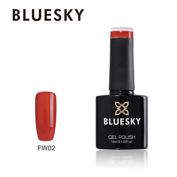 Bluesky FW02 Tomato Red UV/LED Soak Off Gel Nail Polish 10ml