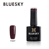 Bluesky FW07 Dark Burgandy UV/LED Soak Off Gel Nail Polish 10ml