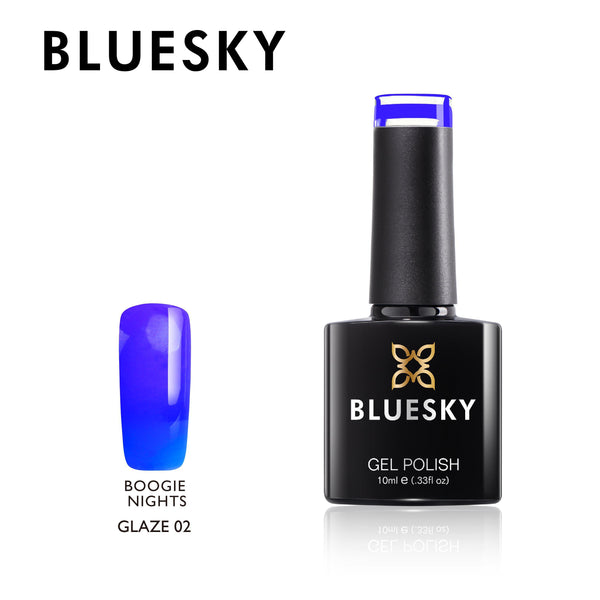 Bluesky Glaze 02 Boogie Nights UV/LED Soak Off Gel Nail Polish 10ml