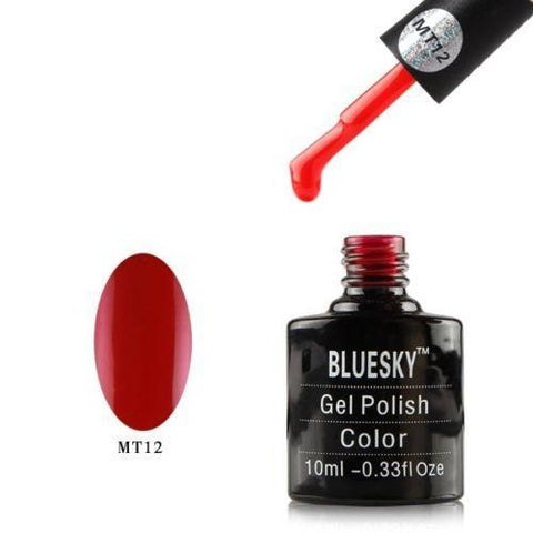 Bluesky MT12 Scarlet Reflection UV/LED Gel Nail Soak Off Polish 10ml