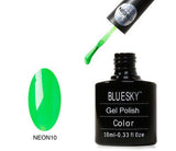 Bluesky Neon 10 Harlequin UV/LED Gel Nail Soak Off Polish 10ml