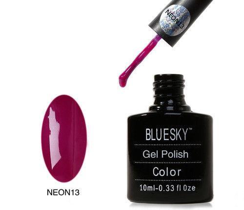 Bluesky Neon 13 Violet Fusion UV/LED Gel Nail Soak Off Polish 10ml