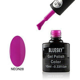 Bluesky Neon 28 Purple Pleasure UV/LED Gel Nail Soak Off Polish 10ml