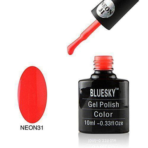 Bluesky Neon 31 Vampire Bite UV/LED Gel Nail Soak Off Polish 10ml