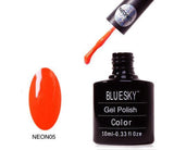Bluesky Neon 05 Flambe UV/LED Gel Nail Soak Off Polish 10ml