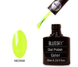 Bluesky Neon 08 Lemon Grass UV/LED Gel Nail Soak Off Polish 10ml