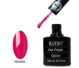 Bluesky Neon 09 Pink Princess UV/LED Gel Nail Soak Off Polish 10ml