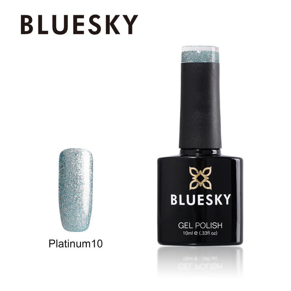 Bluesky Platinum 10 UV/LED Soak Off Gel Nail Polish 10ml