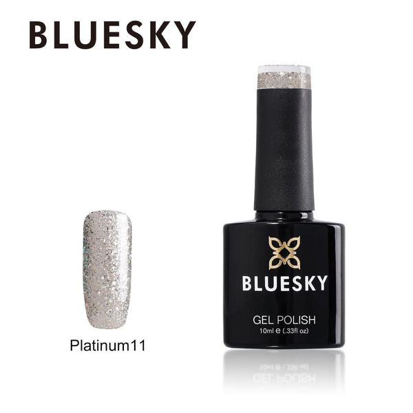 Bluesky Platinum 11 UV/LED Soak Off Gel Nail Polish 10ml