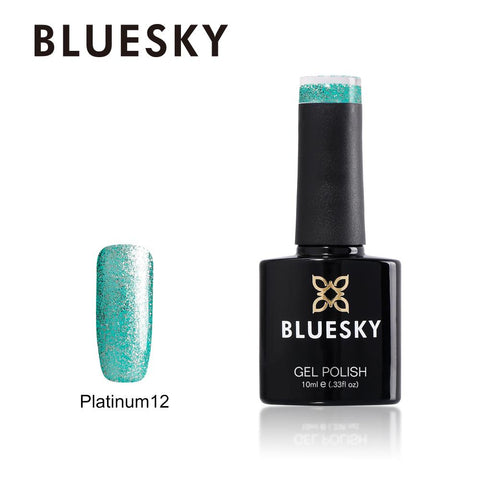 Bluesky Platinum 12 UV/LED Soak Off Gel Nail Polish 10ml