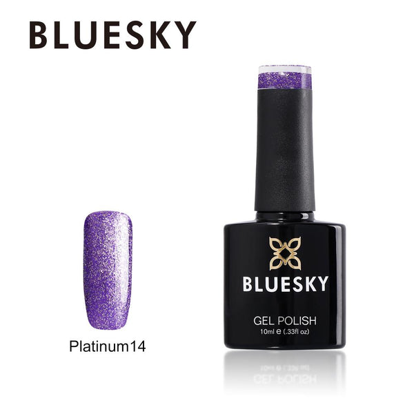 Bluesky Platinum 14 UV/LED Soak Off Gel Nail Polish 10ml