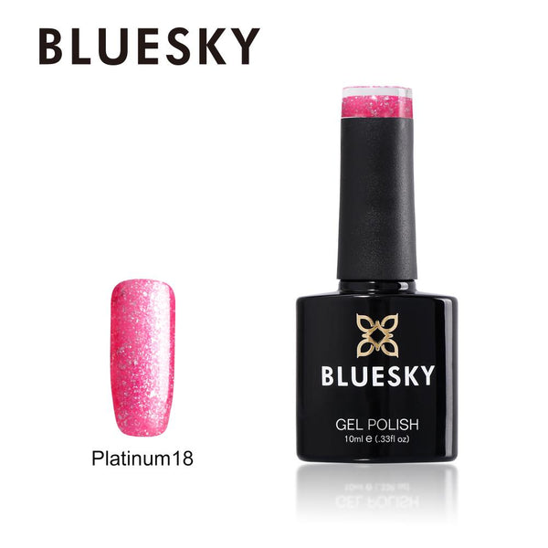 Bluesky Platinum 18 UV/LED Soak Off Gel Nail Polish 10ml