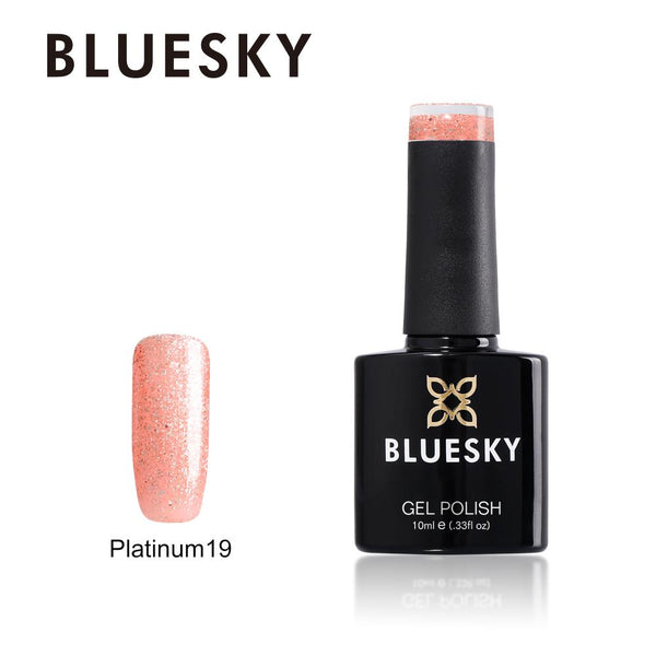 Bluesky Platinum 19 UV/LED Soak Off Gel Nail Polish 10ml