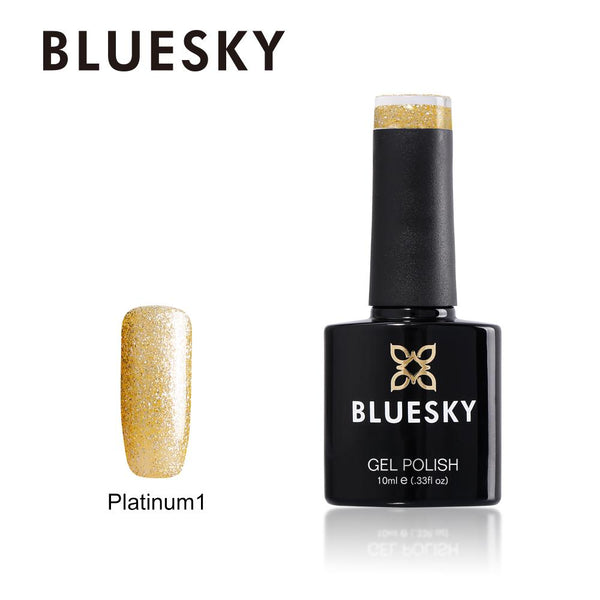 Bluesky Platinum 1 UV/LED Soak Off Gel Nail Polish 10ml