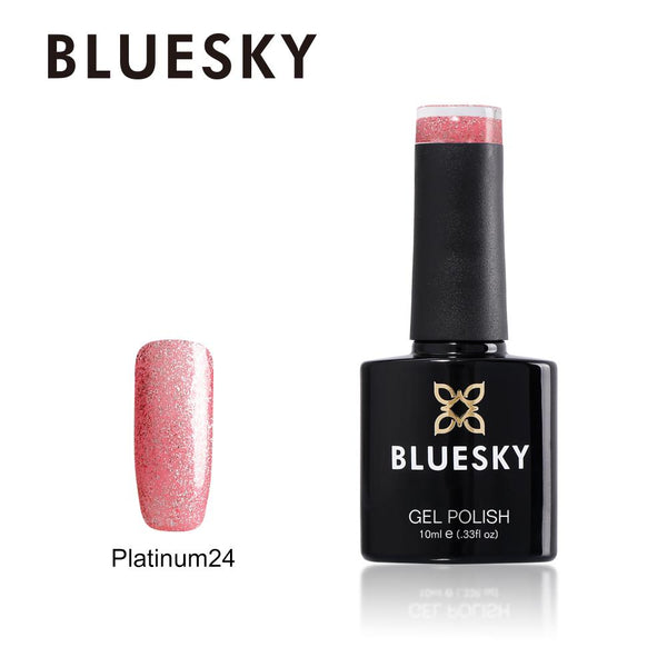 Bluesky Platinum 24 UV/LED Soak Off Gel Nail Polish 10ml